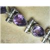 Image 1 : SILVER AMETHYST BRACELET