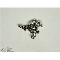 SILVER TURTLE PENDANT