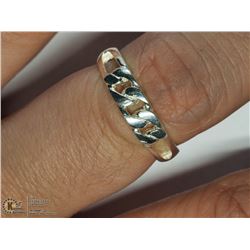 SILVER CHAIN RING SIZE 6.25