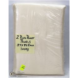 2 ROD POCKET PANELS