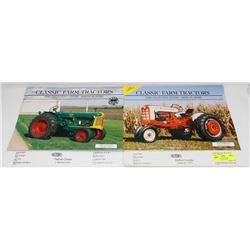 CLASSIC FARM TRACTORS CALENDARS 1997 & 1998