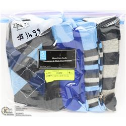 5 PACK OF MENS CREW SOCKS