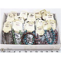 FLAT OF ASSORTED BRACELETS