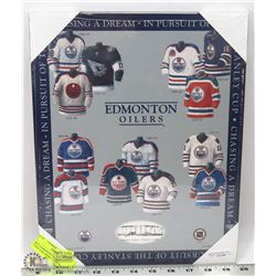 NEW EDMONTON OILERS HERITAGE JERSEY ( COLLECT-