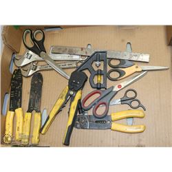 WIRE STRIPPERS , CRESCENT WRENCHES