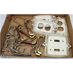 ESTATE FLAT OF VINTAGE HARDWARE & FIXTURES