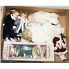 Image 1 : LARGE FLAT WITH COLLECTOR DOLLS INCL