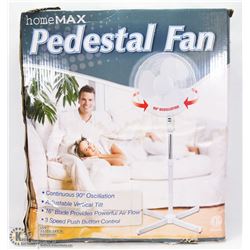 NEW HOMEMAX PEDESTAL FAN 16"