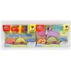 Image 1 : LOT OF 2 DIFFERENT KIDS DOUGH SUPER MINI SETS