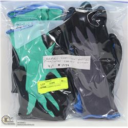 4 PACK OF GARDEN GLOVES