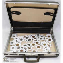 ESTATE BRIEFCASE WORLD COINS