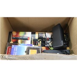 LOT OF EMERGENCY GLASSBREAKERS AND STEERING WHEEL