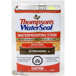 4L CONTAINER OF THOMPSON WOOD SEALER & STAIN