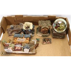 LOT OF SIGNED + NUMBERED BOYDS BEARS FIGURINES