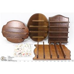 LOT OF 68 VINTAGE PORCELAIN COLLECTABLE THIMBLES