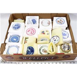 LOT OF 21 MINI COLLECTABLE PLATES- ROYAL DOULTON