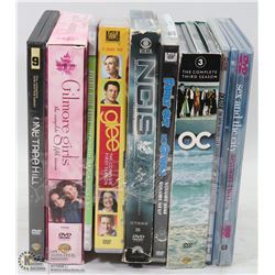 LOT OF TV SERIES SEASONAL DVD'S.