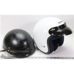 LOT OF 2 HELMETS.