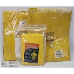NEW RAIN SUIT LOT.