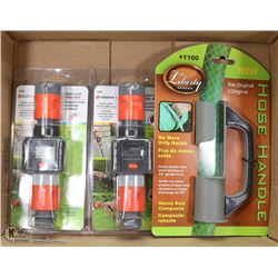 LOT OF 2 NEW DIGITAL WATER METER & NEW HOSE.