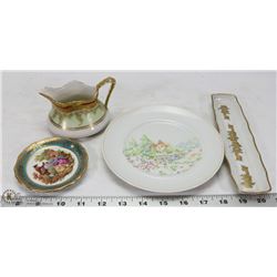 LOT OF 4 LIMOGES FRANCE COLLECTIBLE ITEMS