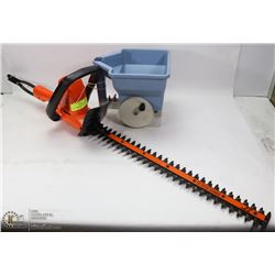 BLACK & DECKER 22" ELECTRIC HEDGE TRIMMER &