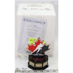 TEAM HOCKEY CANADA GOLD WINNER TRIBUTE MUSIC BOX
