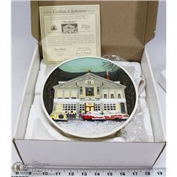 NORMAN ROCKWELL ELECTRIC LIT BRADFORD WALL PLATE