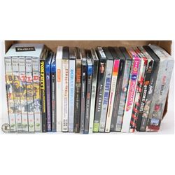LOT OF 25 ROCK MUSIC CONCERT ETC DVDS