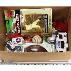 LOT OF VINTAGE AND NEW BASEBALL/OTHER SPORTS