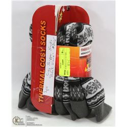 2 PACK OF MENS COZY SLIPPER SOCKS