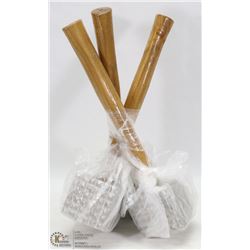 NEW MEAT MALLET TENDERIZERS - LOT OF 3