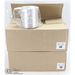 LOT OF 12 NEW 0.5 QT ALUMINUM DRY INGREDIENT