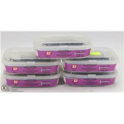 5 TUBS OF DRYWALL SCREWS 1-1/2" X 10