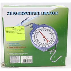 NEW ZEIGERSCHNELLWAAGE HANGING SCALE FOR FAST