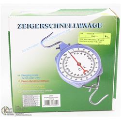 NEW ZEIGERSCHNELLWAAGE HANGING SCALE FOR FAST