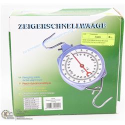 NEW ZEIGERSCHNELLWAAGE HANGING SCALE FOR FAST