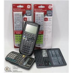 2 NEW UNIVERSAL REMOTES WITH DIGITAL DIARY,