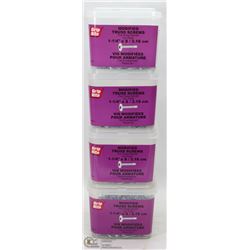4 TUBS OF MODIFIED TRUSS SCREWS