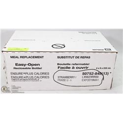 CASE OF STRAWBERRY W/ CALORIES, EXP MARCH 2019