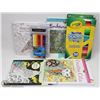 Image 1 : 5 ADULT COLORING BOOKS, PACKAGE OF MARKERS,