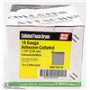 Image 1 : CASE OF COLLATED FINISH BRADS 16B GAUGE