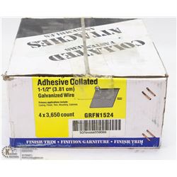 CASE OF COLLATED FINISH NAILS 15 GAUGE