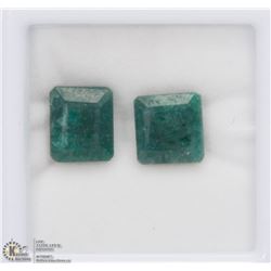 #6-NATURAL GREEN EMERALD LOOSE GEMSTONE 12.5CT