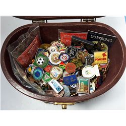 4 - LEATHER NAUTICAL CHEST