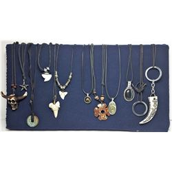 2 - LOT OF 12 DIFFERENT PENDANTS