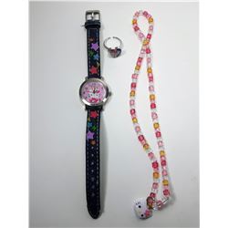6 - HELLO KITTY SUITE OF JEWELRY
