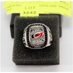 CAROLINA HURRICANES NHL MENS RING