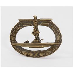 GERMAN B=VINTAGE SUBMARINE BODY MARKED GEZ GESH