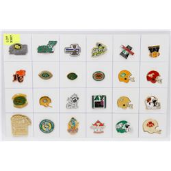 SHEET OF 24 CFL COLLECTORS PINS